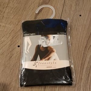 $3 with bundle! Black Dance Tights Footed